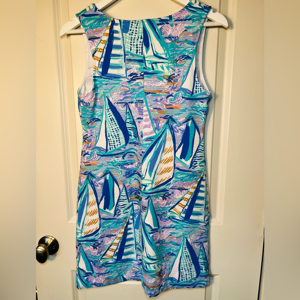 Lilly Pulitzer Sailboat Harper Dress Size Small - Picture 4 of 15